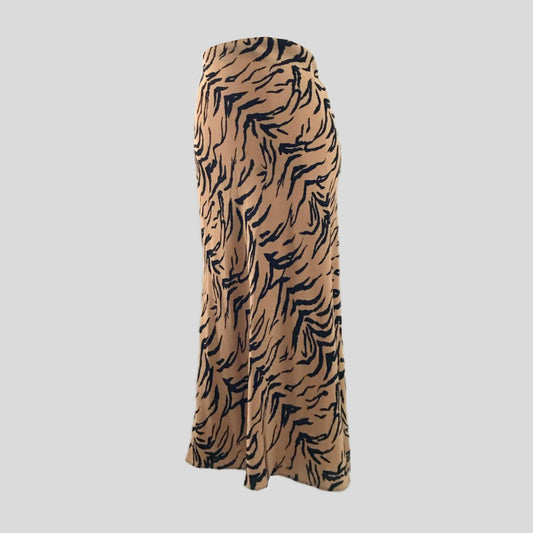 madewell-tan-silk-animal-print-midi-skirt